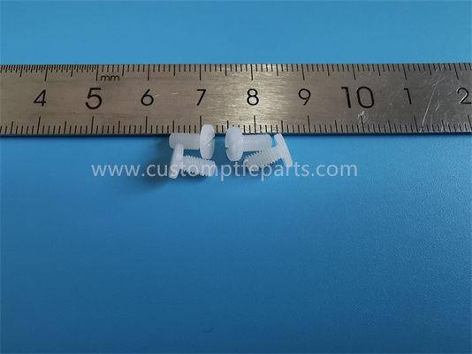 ISO9001 piezas trabajadas a máquina de nylon, tornillos de nylon blancos sin llenar