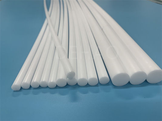 PTFE blanco PTFE Rod Chemical Resistance Superior Lubricity