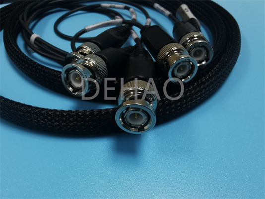 Conector del aislador PSMP Fakra del arnés del automóvil del cable PTFE de BNC