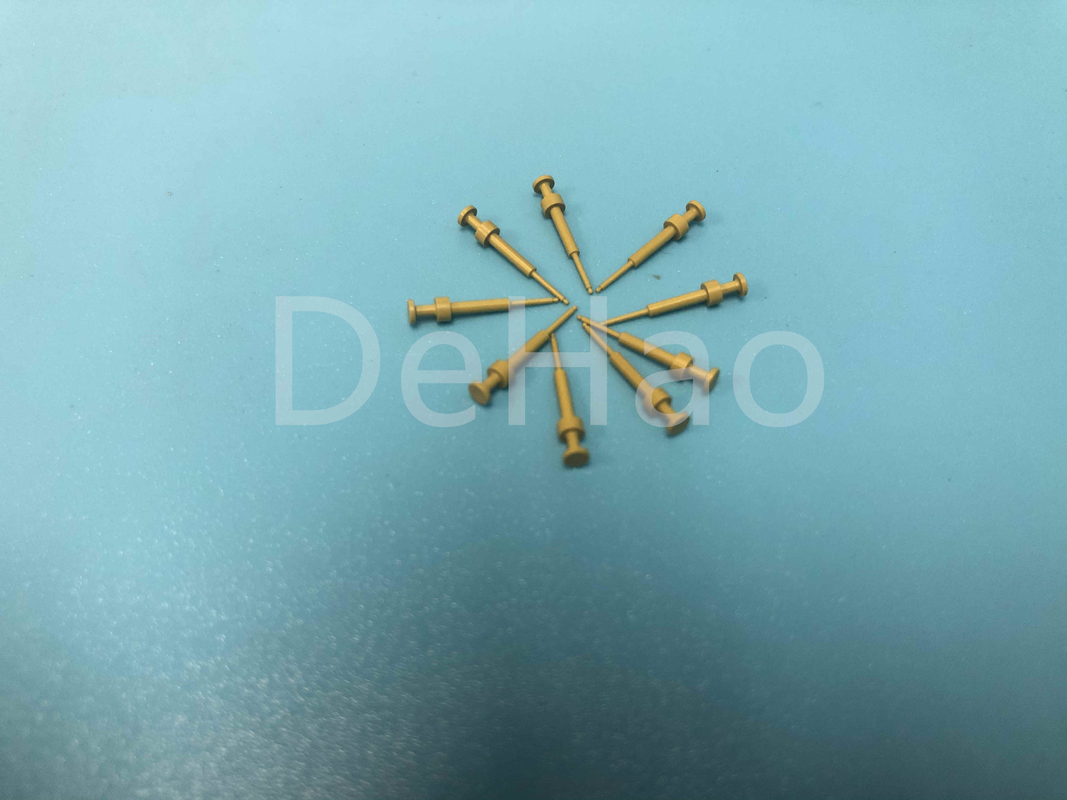 CNC del PIN del aislador de PAI Torlon 4203 que trabaja a máquina para el conector del RF