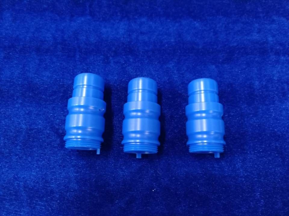Piezas azules del CNC de POM Acetal Copolymer Connector Automotive