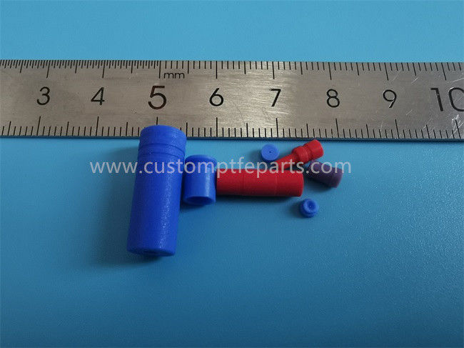 Resistencia da alta temperatura de PTFE de las piezas del aislador del tubo de encargo colorido de la junta