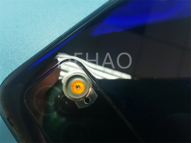 Piezas de encargo del aislador PTFE para 2,92 el oro del conector coaxial 40G del RF plateado