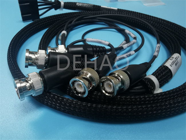 Conector del aislador PSMP Fakra del arnés del automóvil del cable PTFE de BNC